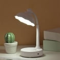 thumbnail image 5 of Rechargeable LED Desk Lamp - Foldable Eye-Care Light with 3 Color Modes & Stepless Dimming, USB Powered (9.06 Inch) White, 5 of 7