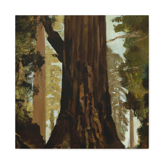 Redwood's Eternal Splendor - Canvas