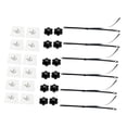 thumbnail image 4 of Correas de seguridad para TV, arnés de sujeción, correas antivuelco para muebles, aptas para bebés, para armarios, pantallas planas y estanterías. 6 piezas, 4 of 8