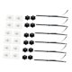 thumbnail image 4 of Correas de seguridad para TV, correas de anclaje a la pared para TV, arnés ajustable y versátil antivuelco. 6 piezas, 4 of 9