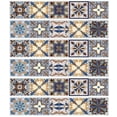 thumbnail image 2 of Stairs Stickers Brick Geometric Pattern Style Stair Sticker Waterproof Non-slip Floor Stickers for Stairs Wall, 2 of 7