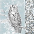 thumbnail image 2 of Studio W 12x12 Gold Ornate Wood Framed with Double Matting Museum Art Print Titled - Owl Filigree I, 2 of 4
