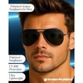 thumbnail image 5 of Grinderpunch Classic Aviator Sunglasses for Men Women Driving Sun Glasses Polarized UV400 Protection, 5 of 7