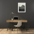 thumbnail image 3 of Zarris, Chariklia 19x24 White Modern Wood Framed Museum Art Print Titled - Morning View II, 3 of 4