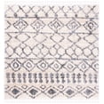 thumbnail image 3 of SAFAVIEH Berber Fringe Rada Aztec Shag Area Rug, Cream/Gray, 6'7" x 6'7" Square, 3 of 11