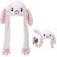 thumbnail image 1 of Ears Moving Jumping Bunny Plush Hat, 1 of 5