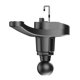 thumbnail image 3 of Soporte para teléfono celular Base de cabeza esférica de 17 mm Clip de soporte GPS Rotación de 360 ​​​​grados, 3 of 7
