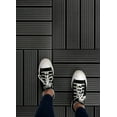 thumbnail image 2 of FloorPops Straight Groove Dark Grey Interlocking Deck Tiles, 2 of 12