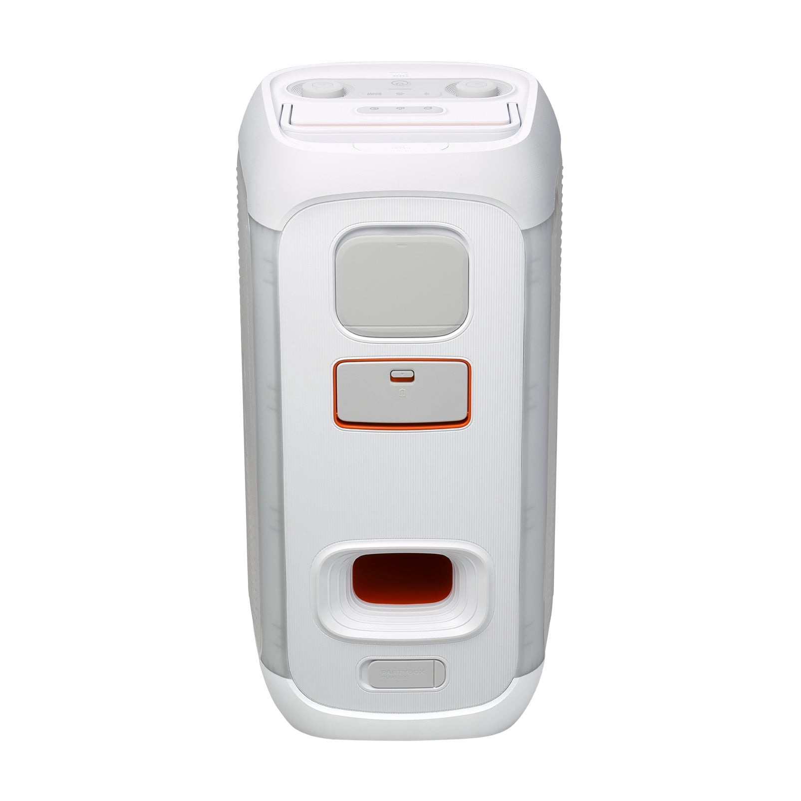 JBL PartyBox Club 120 - Portable party speaker with adaptive futuristic lightshow - White