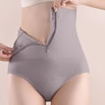 thumbnail image 2 of PMVFHDE High Waist Zipper Hook Body Postpartum Abdominal Control Womens Underwear For, 2 of 6