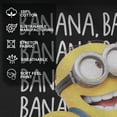 thumbnail image 4 of Men's Despicable Me Minions Banana Repeat Graphic Tee Black 5X Large, 4 of 9