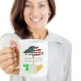 thumbnail image 2 of American Grown With Irish Roots Flag Of America & Ireland Tree Art Coffee & Tea Gift Mug Cup, Home Décor, Kitchen Table Accessories, St. Patrick's Day Gifts, Party Decorations & Items For Men & Women, 2 of 4