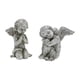 thumbnail image 4 of Estatuas de ángel de 2 piezas, adornos de ángel, obra de arte, librería de entrada, mesa de Hotel, Patio, figuritas de ángel, decoración de Patio y, 4 of 9