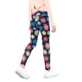 thumbnail image 4 of GYRATEDREAM 4-11Years Girls Athletic Dance Leggings, Running Active Yoga Tights Yoga Pants, 4 of 6