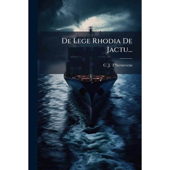 De Lege Rhodia De Jactu... (Paperback)
