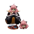 thumbnail image 1 of X Family Anya Forger Cosplay Frieza Head Anime Figure Z Collectible Model, 1 of 8