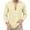 Beige, variant on Men'S Fashion Spring and Summer Casual Long Sleeved V Neck Solid Color T Shirt Top Muscle T Shirts for Men Shirts Turtle Neck Men Designer T Shirts for Men Mod Bod Tops Dark Tee Big & Tall