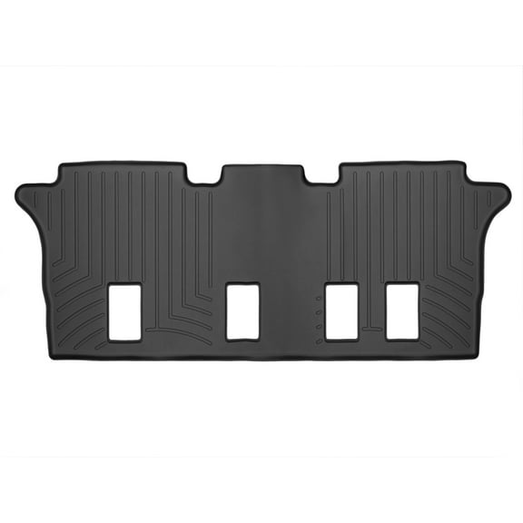 WeatherTech Custom Fit FloorLiners compatible with 2014-2014 Kia Sedona - 3rd Row, Black