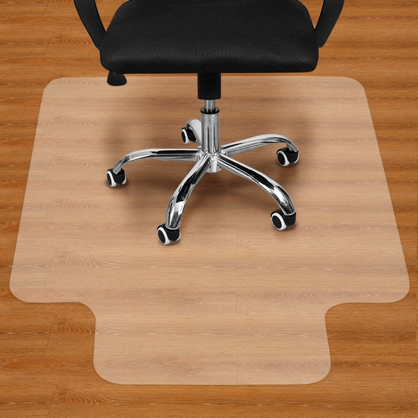 Chair Mats for Carpeted Floors PVC Home Office Chair Mat for Carpet 47.36 X 35.35 Transparent Chair Mat Studded Back with Lip Protective Floor Carpet Chair Mats 