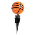 thumbnail image 2 of Tapón de vino con forma de balón deportivo, reutilizable, para fiestas, para champán, creativo y único. Baloncesto, 2 of 9