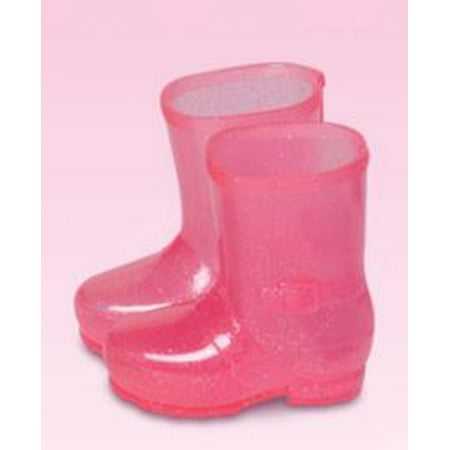 My Life As Pink Glitter Rainboots