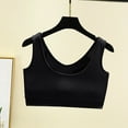 thumbnail image 3 of fatyb Womens Bras No Underwire Padded T-Shirt Bras Pullover Full Coverage Sleep Everyday Bras for Women, 3 of 5