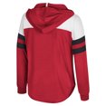 thumbnail image 3 of Girls Youth Colosseum Red Wisconsin Badgers Reflection Hoodie Long Sleeve T-Shirt, 3 of 3