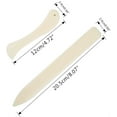 thumbnail image 3 of Set of 16 Bookbinding Tools, SourceTon Bone Folder Creaser Waxed Linen Thread Wood Handle Awl Large-eye Needles for Handmade DIY Bookbinding Crafts and Sewing Supplies, 3 of 9