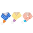 thumbnail image 4 of Pet Dog Plaid Scarf Neck Warmer Bandana with Fuzzy Pompom Pet Xmas Costume Accessories Pet Supplies, 4 of 8