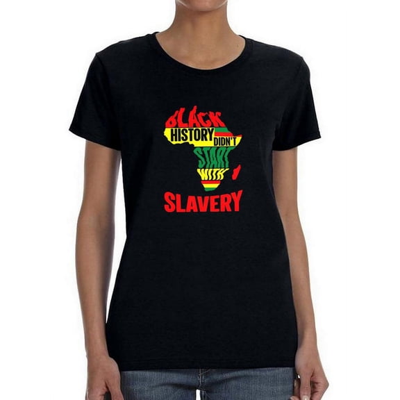 A Black History Quote Shaped T-Shirt Women -Image by Shutterstock, Female XX-Large
