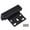 Black, variant on LLDYYDS Home Security Door Lock Reinforcement, Childproof Door Reinforcement Lock with Screws for Inward Swinging Door Night Lock