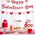 thumbnail image 3 of Glitter Happy Galentines Day Banner, Heart Garland Banner, Galentines Day Sign, Ladies Valentines Party Decoion, Galentines Day Gathering Supplies, Valentine's Day Home Party Decor, 3 of 6