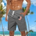 thumbnail image 2 of THDHVS Mens Shorts,Cargo Shorts for Men,Summer Fast Dry Men's Comfortable Flex Cargo Short Gray M, 2 of 5
