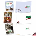 thumbnail image 4 of 10 Assorted Set Funny Christmas Greeting Cards - PetiGreet Cats - Funny, Frisky Noel Felines, 4 of 7