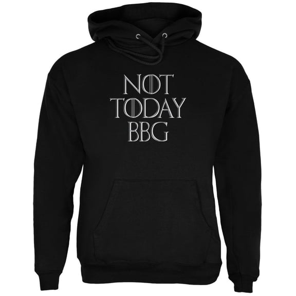 Not Today BBG Video Gamer Mens Hoodie Black LG