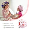 thumbnail image 4 of Sonducket Sleep Bonnet Extra Large Sleeping Hat Doble capa con cordón Turbante para el cabello Patrones bohemios Suministros para la cabeza Sombreros tipo 1 Sonducket AP009761-05, 4 of 6