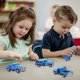 thumbnail image 4 of Agsixzlan Pequeño camión de juguete azul para niños pequeños de 1 a 12 años El camión puede conducir la puerta se puede abrir 1:32 Juguete de coche para niños de aleación para regalo de cumpleaños Dec, 4 of 5