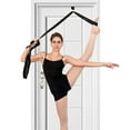 thumbnail image 3 of Leg Stretcher, Door Flexibility & Stretching Leg Strap -for Ballet Cheer Dance Gymnastics - black, 3 of 5