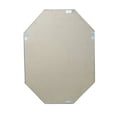 thumbnail image 2 of Bellaterra Home 8834-24SL Octagon Metal Frame Mirror, Brushed Silver, 2 of 2