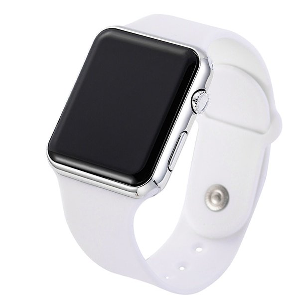 Reloj con correa rosa LED 2022 para mujeres y hombres, pulsera de silicona digital Gao Jiahui unisex