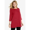 thumbnail image 4 of Woman Within Plus Size Zipper Pocket Tunic, 4 of 4