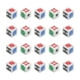 thumbnail image 2 of Dados de póquer 20 piezas Dados de póquer de 6 caras resistentes a impactos para fiesta ANGGREK Otros, 2 of 8