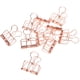 thumbnail image 3 of 10 Uds Clips plegables de Metal Clip de dibujo de papel de oficina Clips de papel Vintage abrazadera estacionaria, 3 of 4