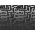 thumbnail image 1 of Ahgly Company Indoor Rectangle Patterned Charcoal Black Area Rugs, 6' x 9', 1 of 6