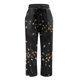 thumbnail image 4 of Pantalones de pijama cómodos para mujer, pantalones de yoga de pierna ancha, pantalones sueltos con estampado floral de mariposa, pantalones casuales para correr Fridja  hfkajh98995, 4 of 5