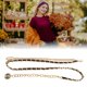 thumbnail image 5 of Ofertas Únicas 1 Pc Cadena de Cintura de Moda Cordón Ajustable para Mujeres Tono Negro y Dorado, 5 of 6