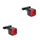thumbnail image 3 of Methold Luz trasera para bicicletas, freno inteligente, recargable, 500mAh, sensor de bicicleta, cojín de advertencia, luz trasera, lámpara de carga Tija de sillín 2piezas, 3 of 5