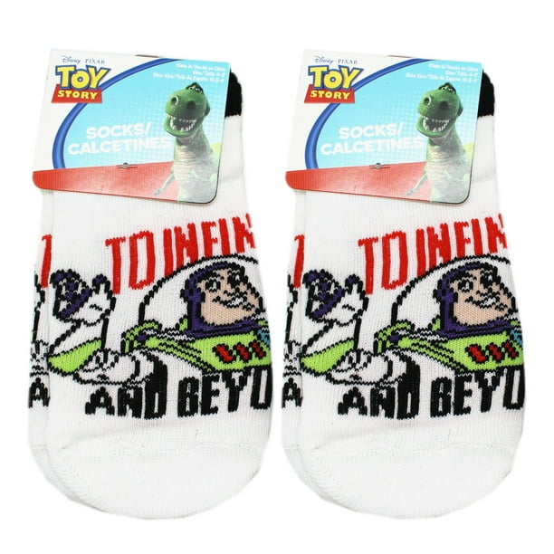 Disney Pixar's Buzz Lightyear To Infinity and Beyond Socks (Size 68, 2