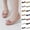 Blue, variant on Womens Flat Shoes Fashion Casual Candy-Colored Flock Shoes Bowknot Shallow-Mouth Low-Heeled Shoes