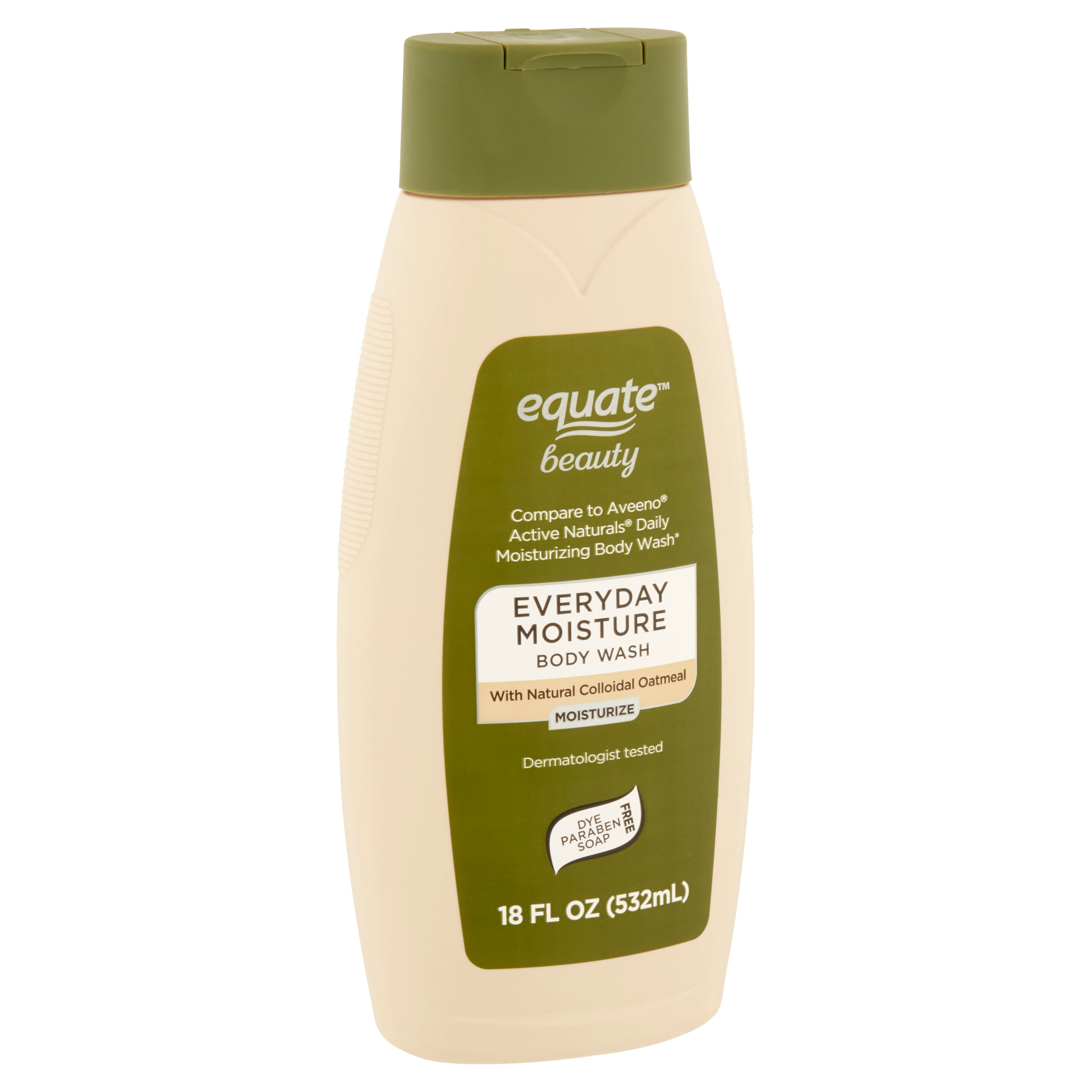 Fight off dry and cracking skin in the shower or bath with Equate Body Wash, Ever...